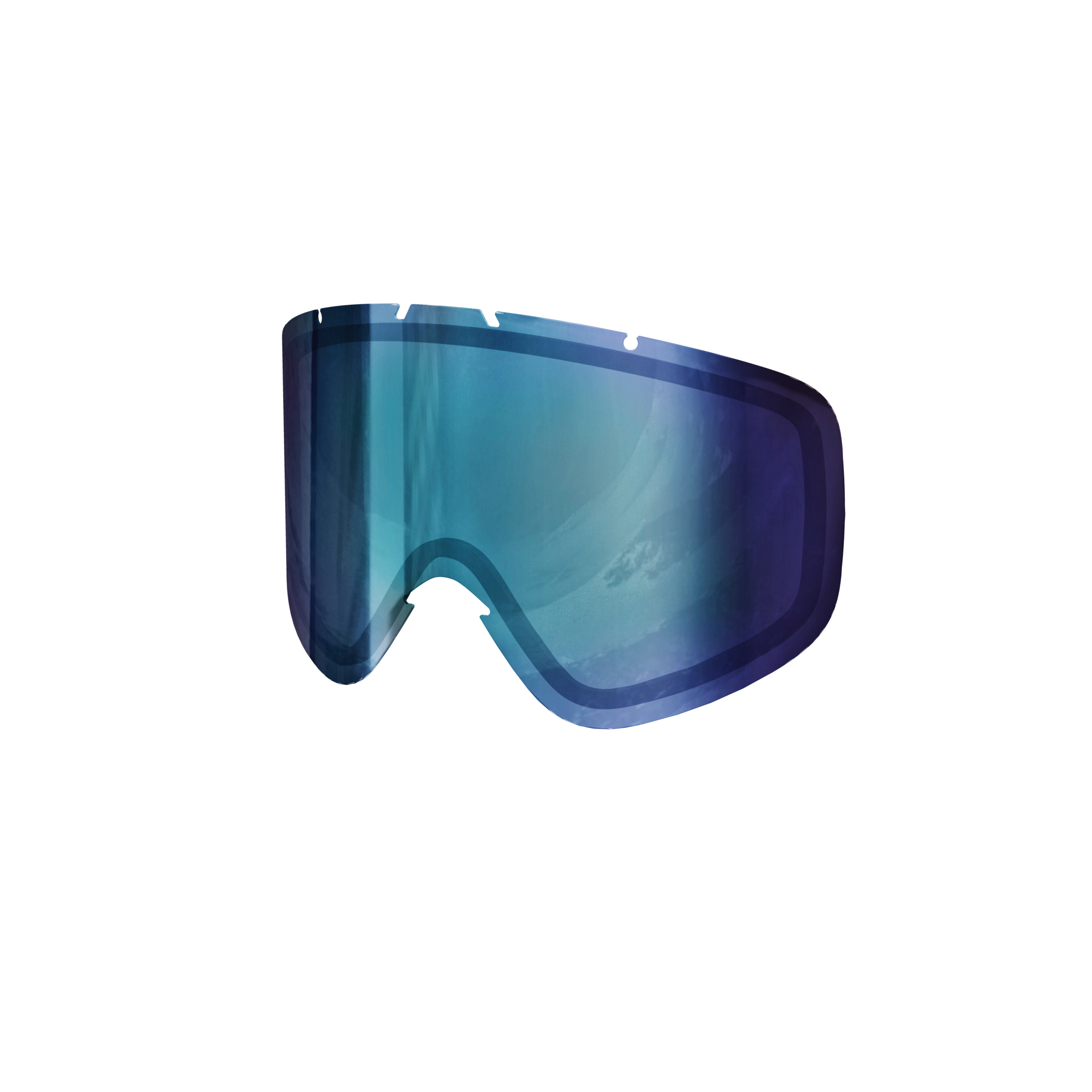 POC Iris pótlencse Bronze/blue mirror síszemüveg