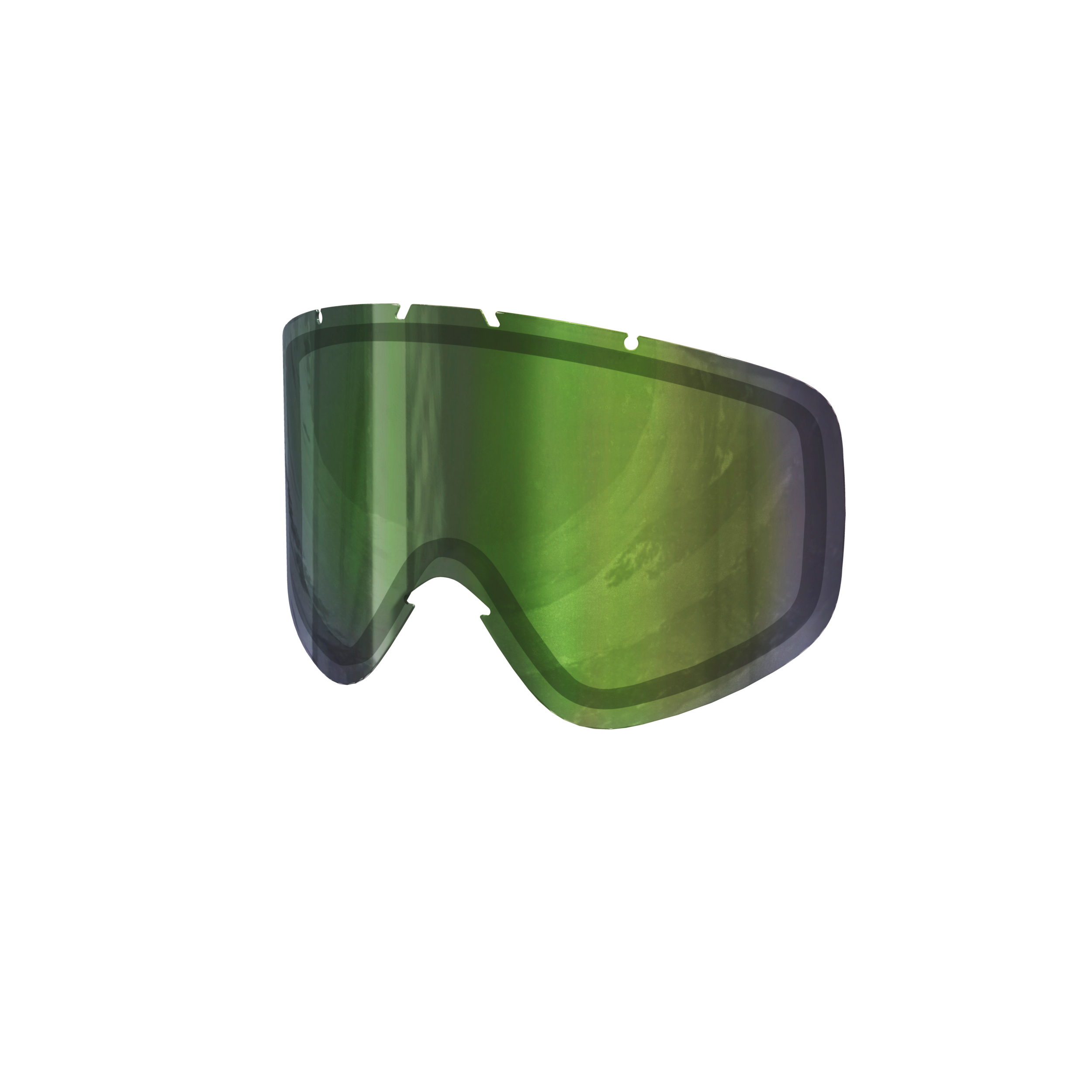 POC Iris pótlencse Persimmon/green mirror síszemüveg