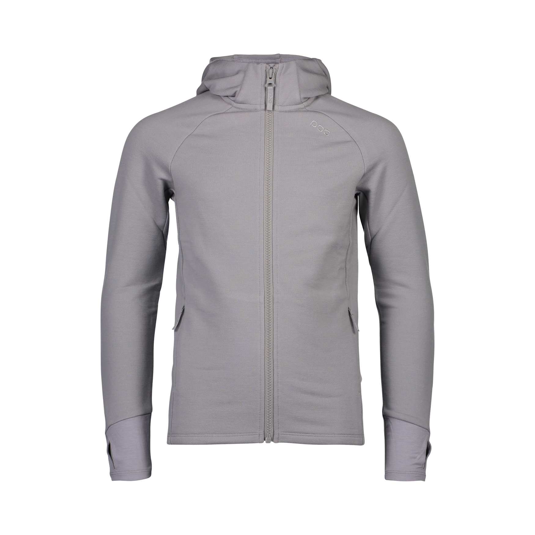 POC Merino Zip Hood Jr Alloy Grey 160 síruha