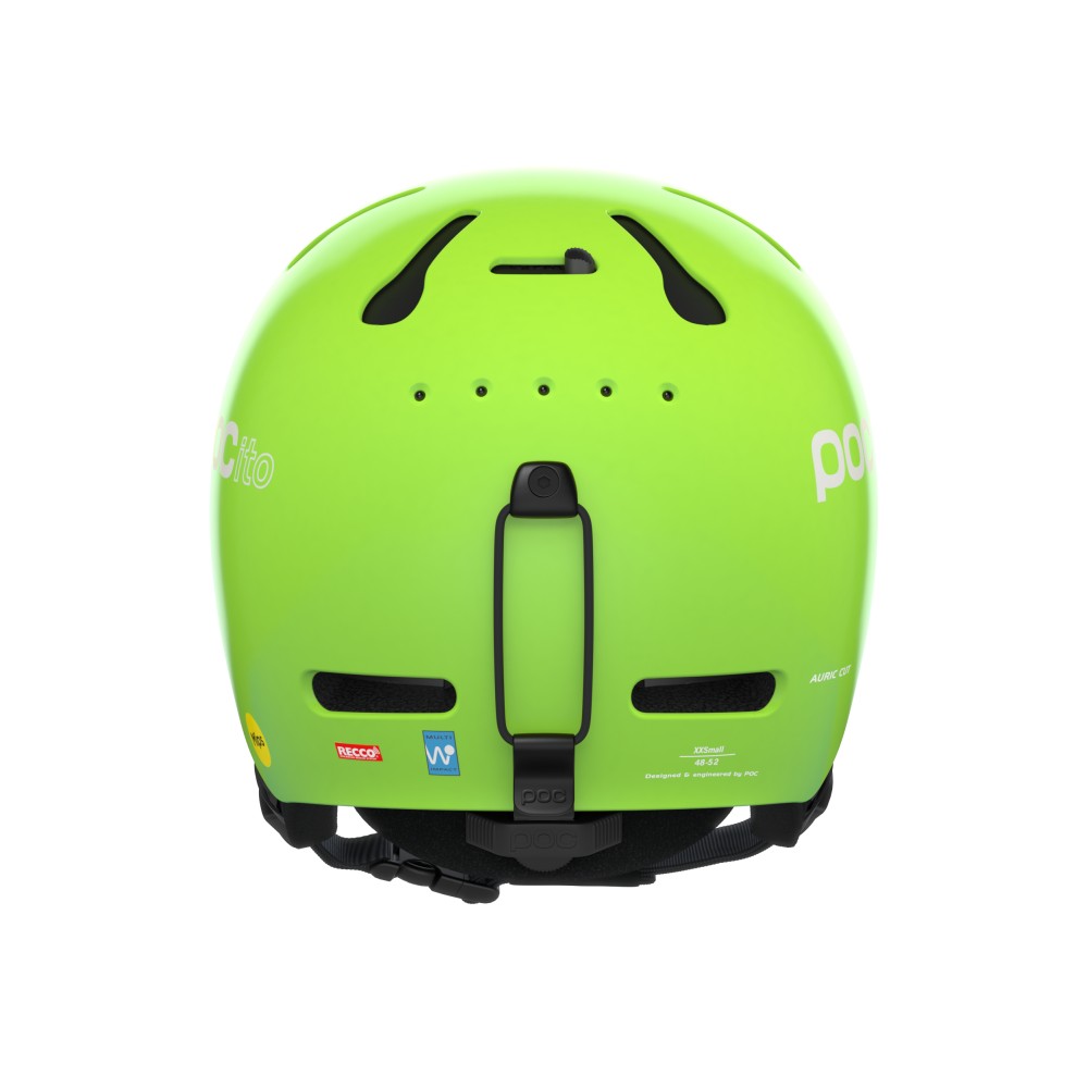 POCito Auric Cut MIPS Fluorescent Yellow/Green sísisak, 4. nézet