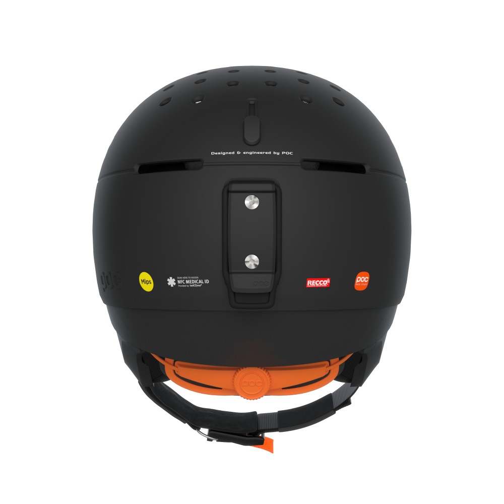 POC Meninx RS MIPS Uranium Black Matt sísisak (Uranium Black Matt), 4. nézet