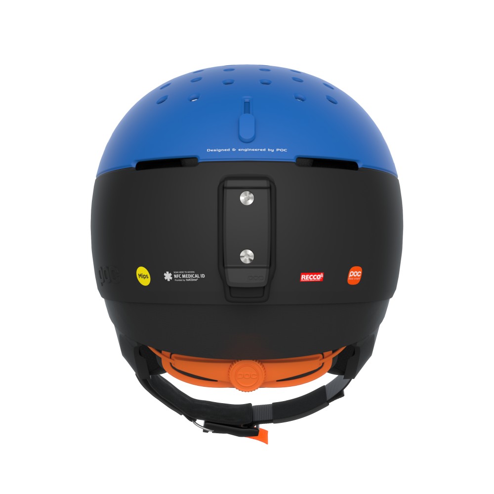 POC Meninx RS MIPS Uranium Black/Natrium Blue Matt sísisak (Uranium Black/Natrium Blue Matt), 4. nézet