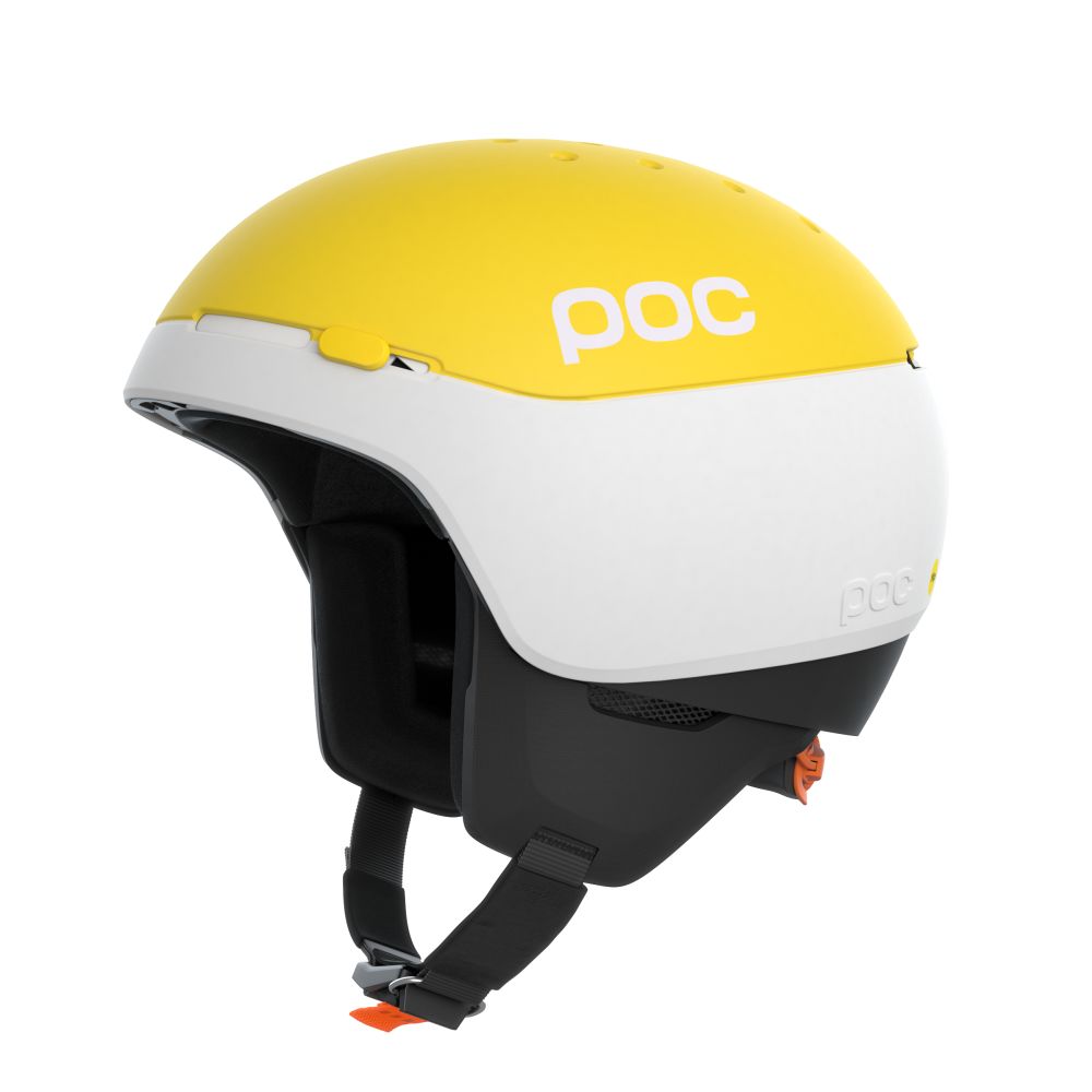 POC Meninx RS MIPS Hydrogen White/Aventurine Yellow Matt sísisak (Hydrogen White/Aventurine Yellow Matt)