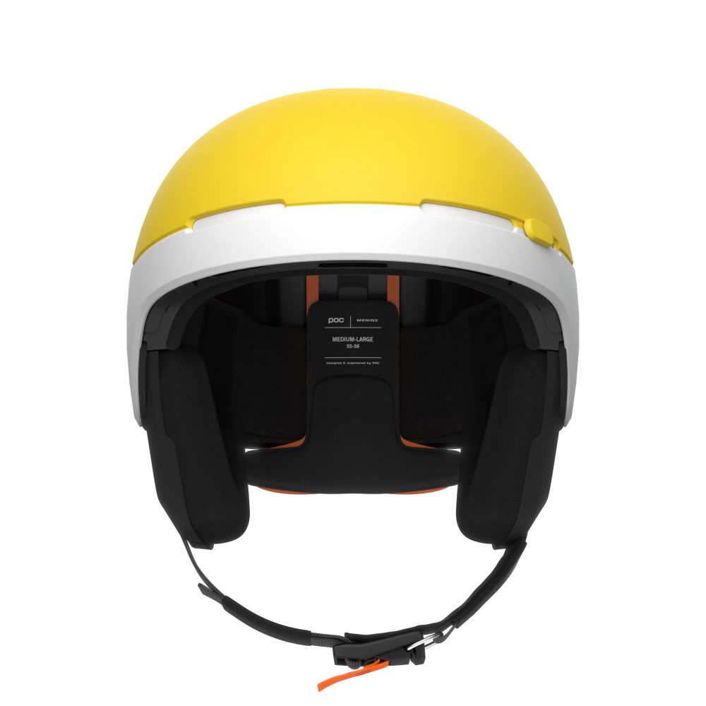 POC Meninx RS MIPS Hydrogen White/Aventurine Yellow Matt sísisak (Hydrogen White/Aventurine Yellow Matt), 2. nézet
