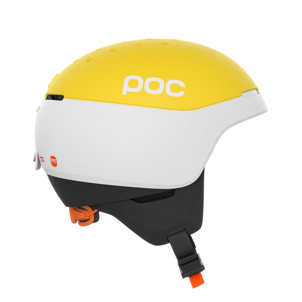 POC Meninx RS MIPS Hydrogen White/Aventurine Yellow Matt sísisak (Hydrogen White/Aventurine Yellow Matt), 3. nézet