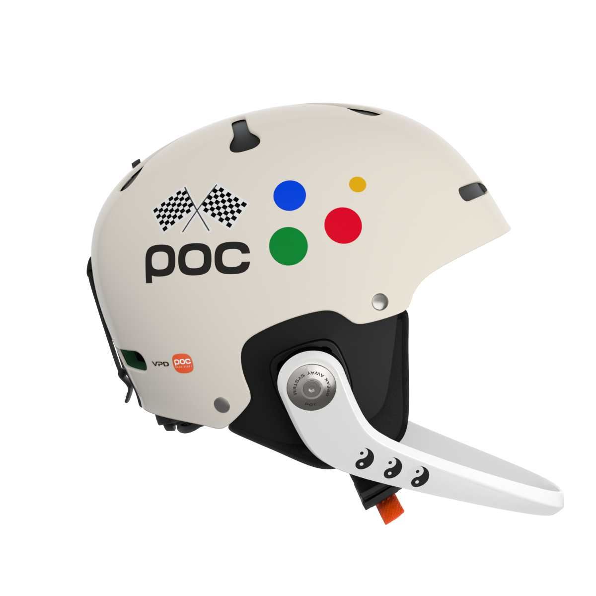POC Artic SL MIPS Speedy Dolcezza sísisak (Speedy Dolcezza), 3. nézet