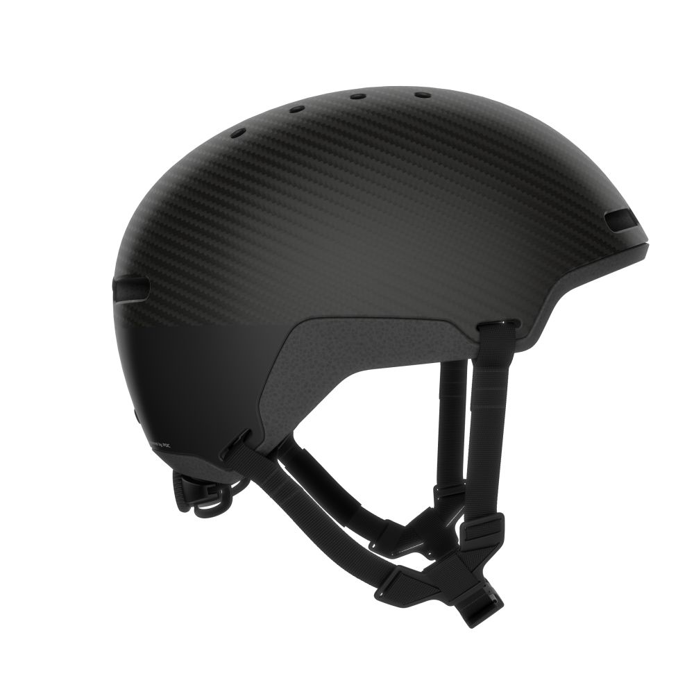 POC Calyx Carbon Carbon/Uranium Black sísisak (Carbon/Uranium Black), 3. nézet
