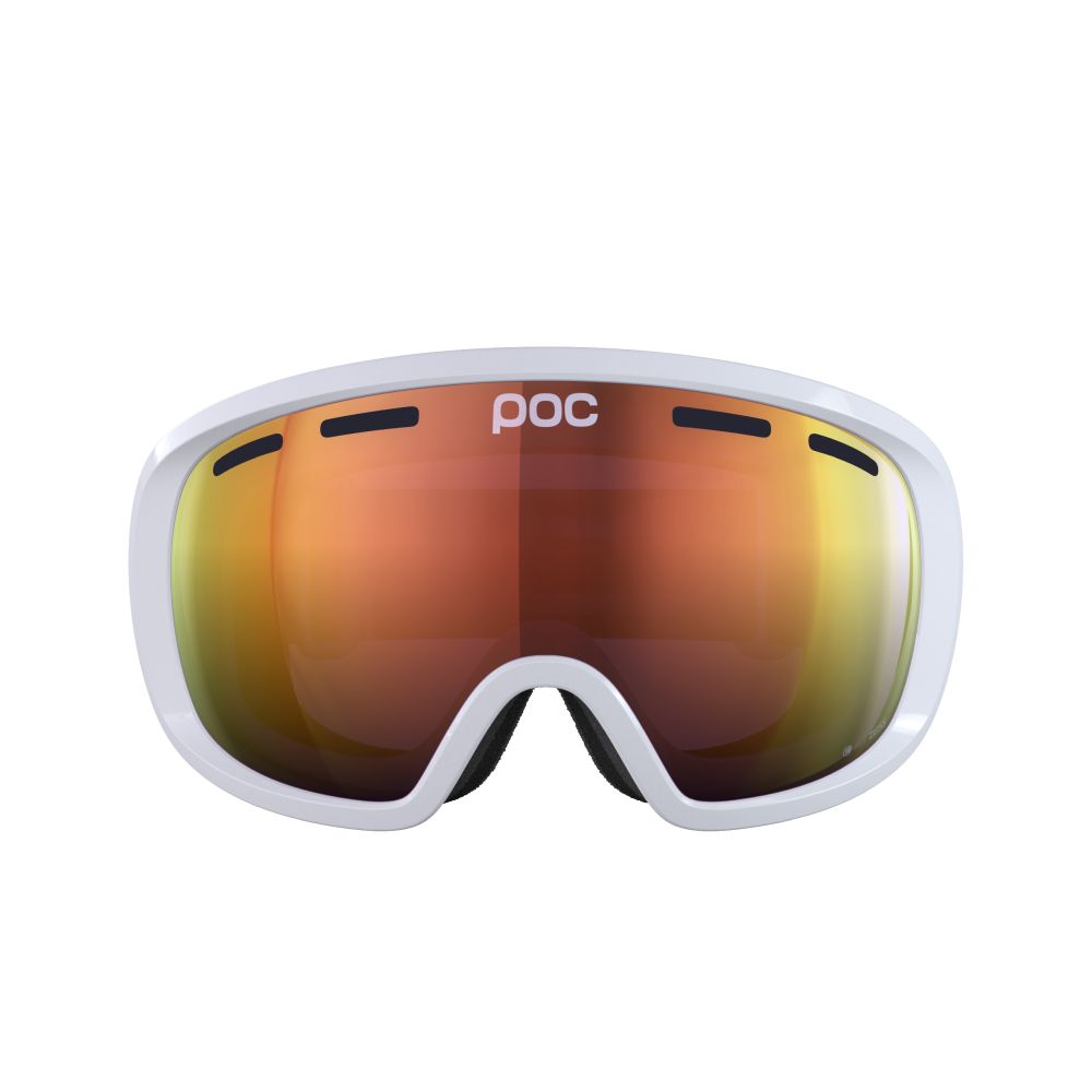 POC Fovea Hydrogen White/Partly Sunny Orange síszemüveg (Hydrogen White/Partly Sunny Orange), 2. nézet