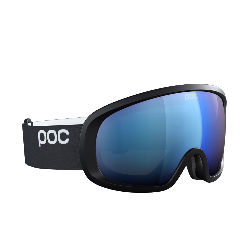 POC Fovea Mid Uranium Black/Partly Sunny Blue síszemüveg (Uranium Black/Partly Sunny Blue), 3. nézet