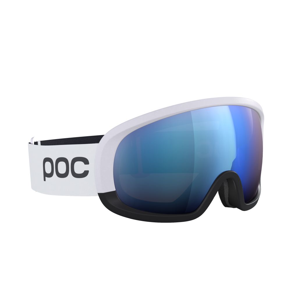 POC Fovea Mid Race Hydrogen White/Uranium Black/Partly Sunny Blue síszemüveg (Hydrogen White/Uranium Black/Partly Sunny Blue), 3. nézet