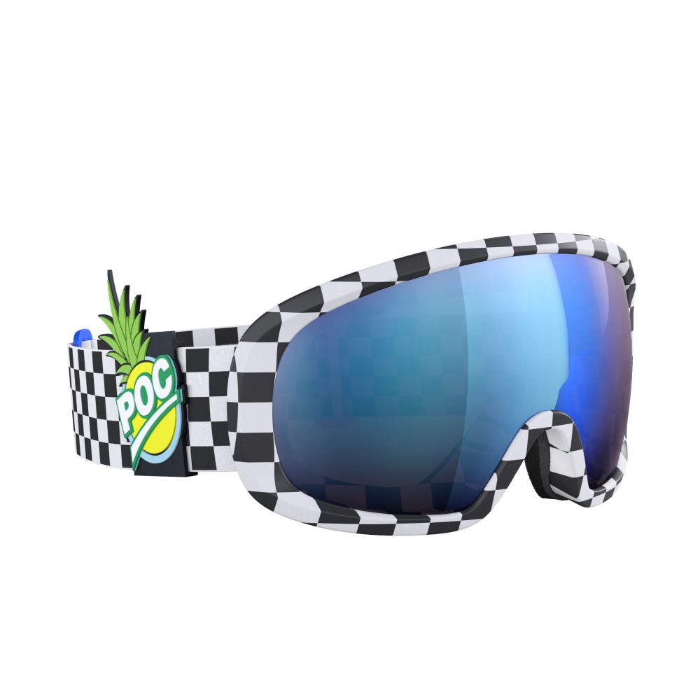 POC Fovea Mid Race Speedy Dolcezza/Partly Sunny Blue síszemüveg (Speedy Dolcezza/Partly Sunny Blue), 3. nézet
