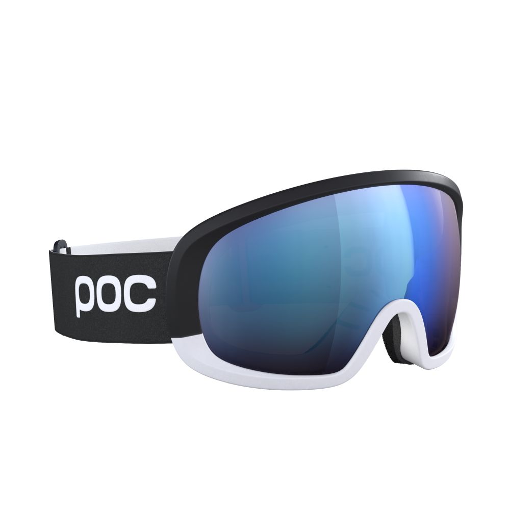 POC Fovea Mid Race Uranium Black/Argentite Silver/Partly Sunny Blue síszemüveg (Uranium Black/Argentite Silver/Partly Sunny Blue), 3. nézet