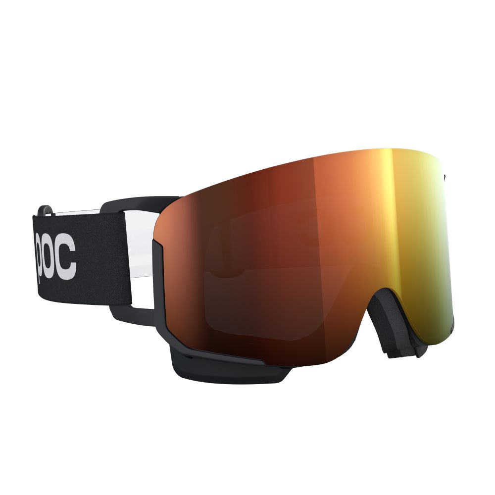 POC Nexal Uranium Black/Partly Sunny Orange síszemüveg (Uranium Black/Partly Sunny Orange), 3. nézet