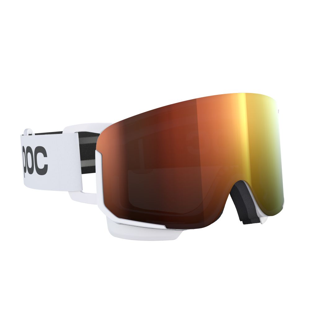 POC Nexal Hydrogen White/Partly Sunny Orange síszemüveg (Hydrogen White/Partly Sunny Orange), 3. nézet