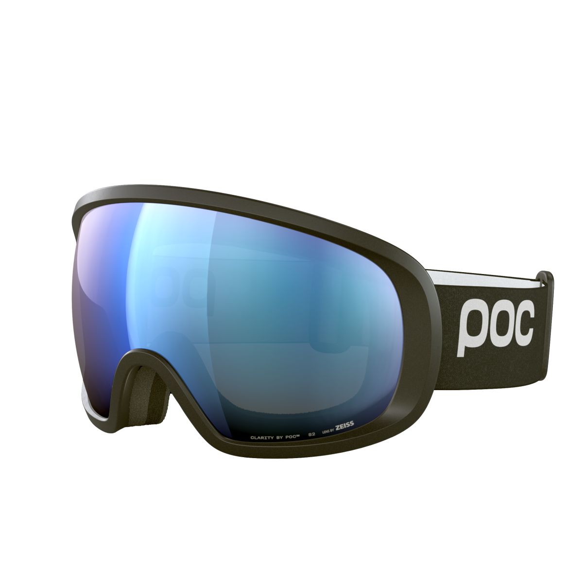 POC Fovea Uranium Black/Partly Sunny Blue síszemüveg (Uranium Black/Partly Sunny Blue)