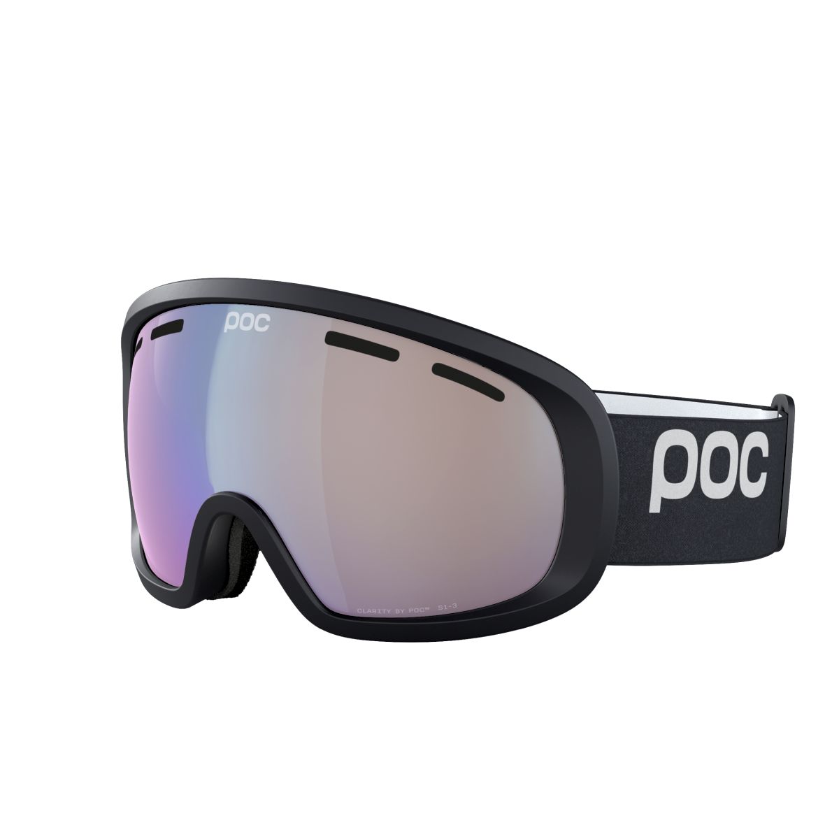 POC Fovea Mid Photochromic Uranium Black/Photochromic/Light Pink-Sky Blue síszemüveg (Uranium Black/Photochromic/Light Pink-Sky Blue)