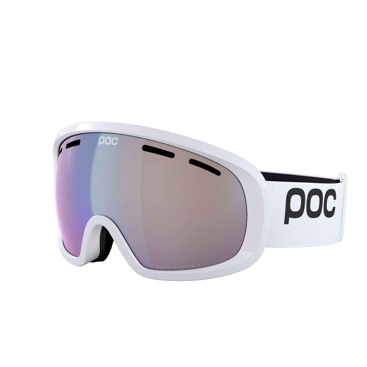 POC Fovea Mid Photochromic Hydrogen White/Photochromic/Light Pink-Sky Blue síszemüveg (Hydrogen White/Photochromic/Light Pink-Sky Blue)