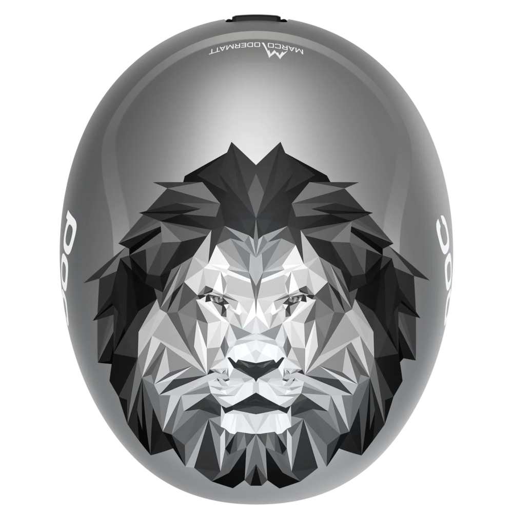 POC Skull Dura Jr Marco Odermatt Ed. Argentite Silver sísisak, 3. nézet