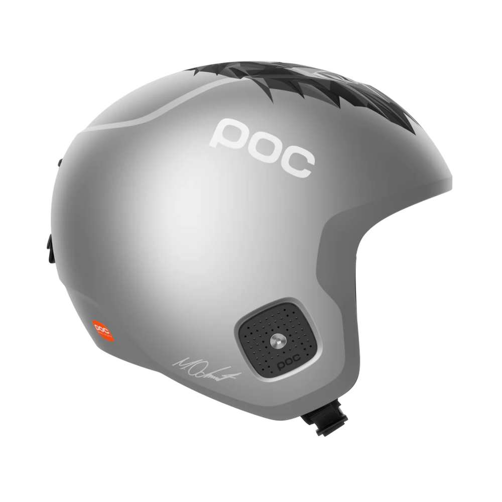 POC Skull Dura Jr Marco Odermatt Ed. Argentite Silver sísisak, 4. nézet