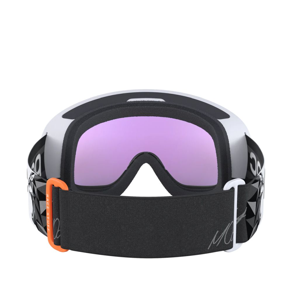 POC Fovea Mid Race Marco Odermatt Ed. Hydrogen White/Uranium Black/Partly Sunny Blue síszemüveg (Hydrogen White/Uranium Black/Partly Sunny Blue), 4. nézet