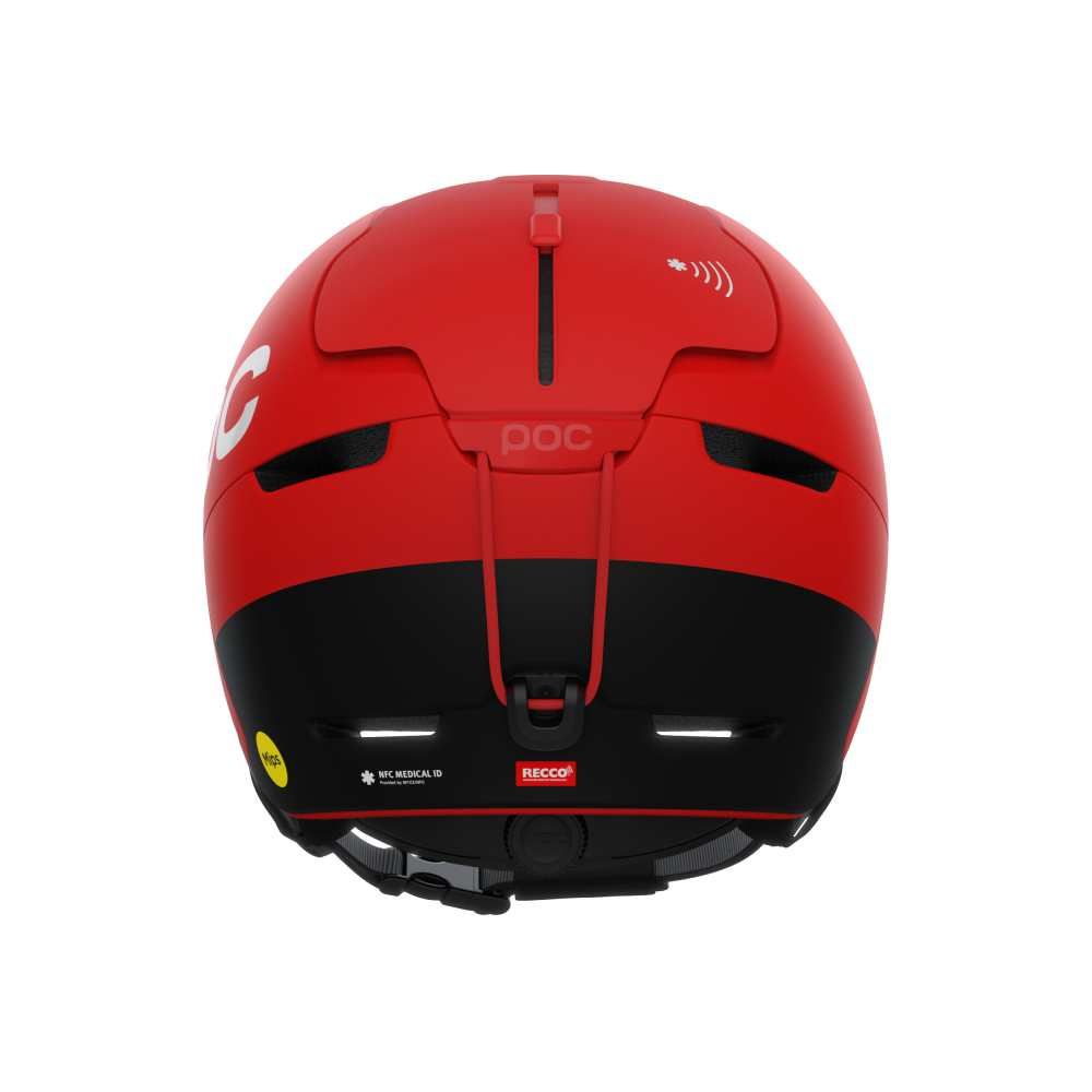 POC Obex BC MIPS Prismane Red Matt sísisak (Prismane Red Matt), 4. nézet