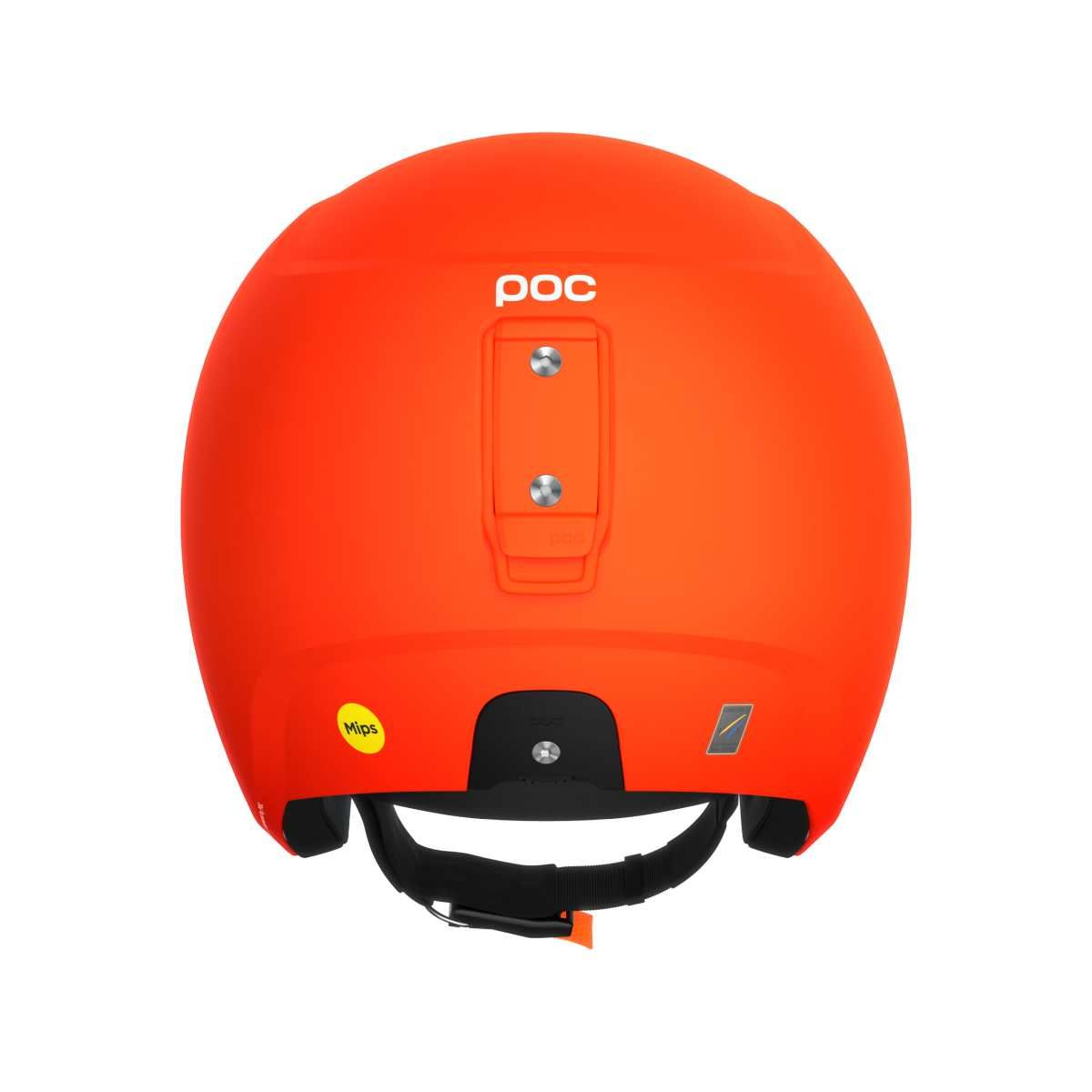 POC Skull Dura X MIPS Fluorescent Orange Matt sísisak, 4. nézet