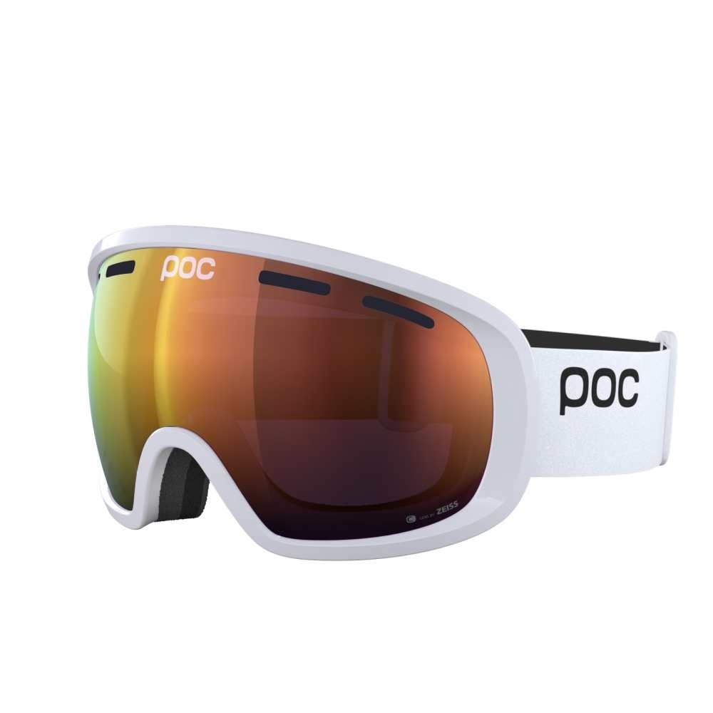 POC Fovea WF Hydrogen White/Partly Sunny Orange síszemüveg (Hydrogen White/Partly Sunny Orange)