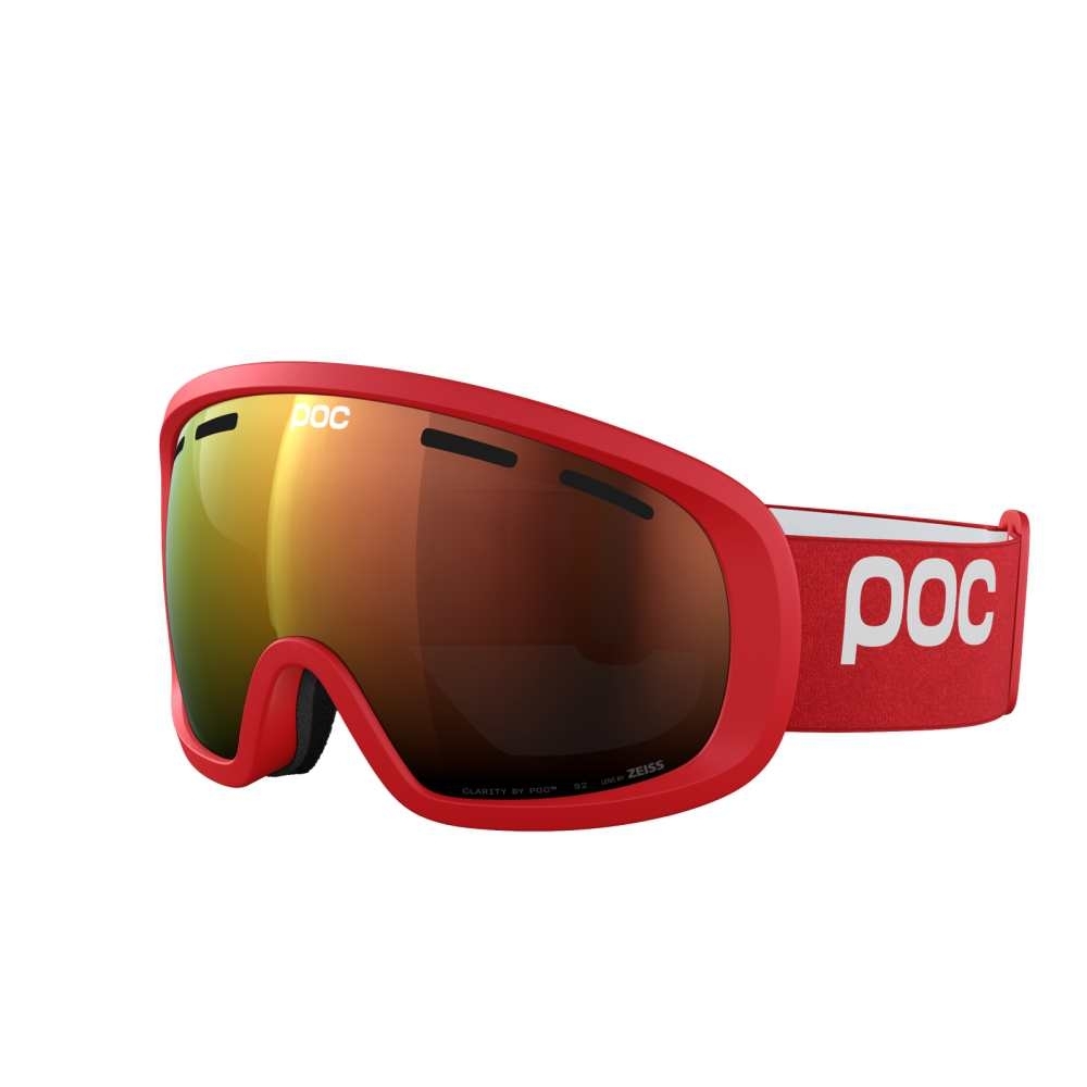 POC Fovea Mid WF Prismane Red/Partly Sunny Orange síszemüveg (Prismane Red/Partly Sunny Orange)