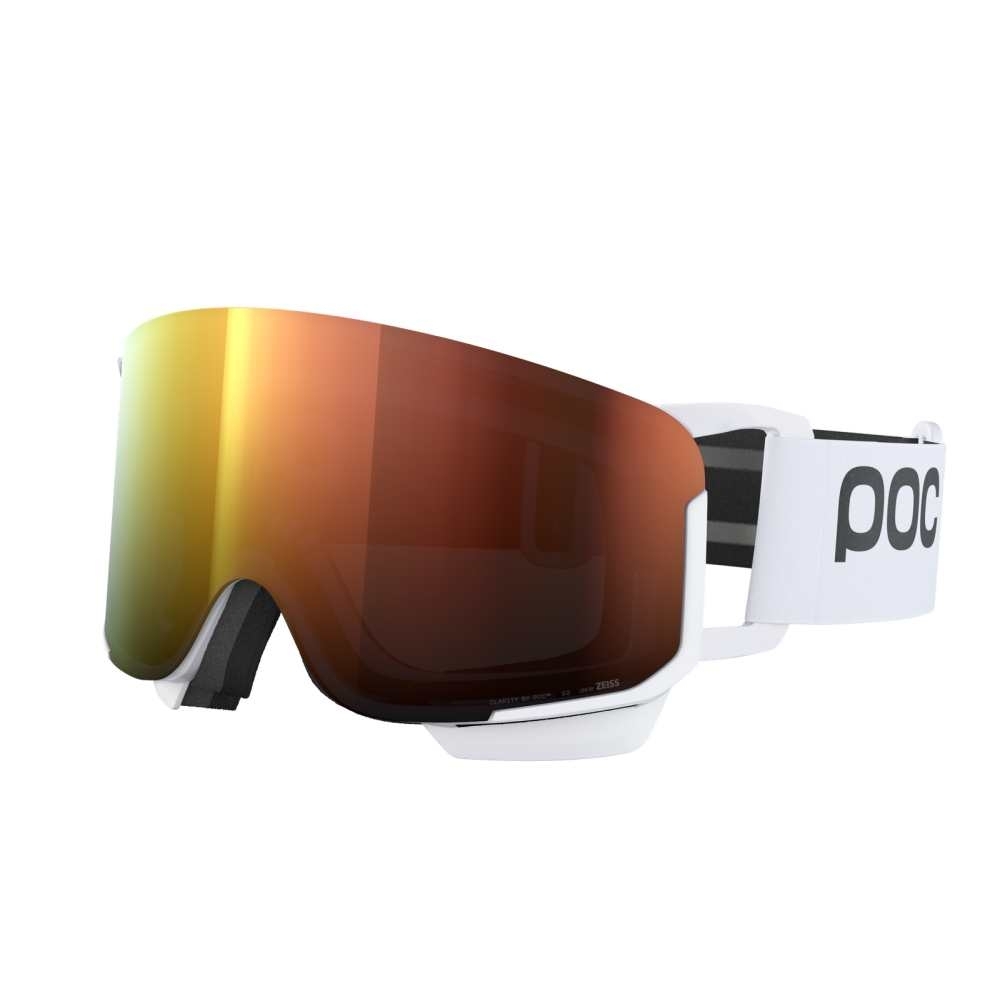 POC Nexal Mid WF Hydrogen White/Partly Sunny Orange síszemüveg (Hydrogen White/Partly Sunny Orange)