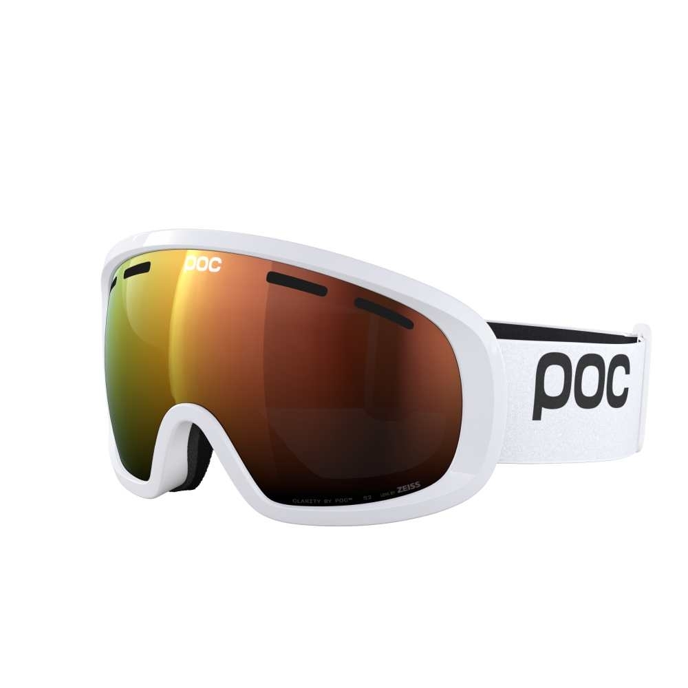 POC Fovea Mid WF Hydrogen White/Partly Sunny Orange síszemüveg (Hydrogen White/Partly Sunny Orange)