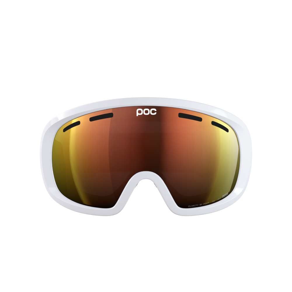 POC Fovea Mid WF Hydrogen White/Partly Sunny Orange síszemüveg (Hydrogen White/Partly Sunny Orange), 2. nézet