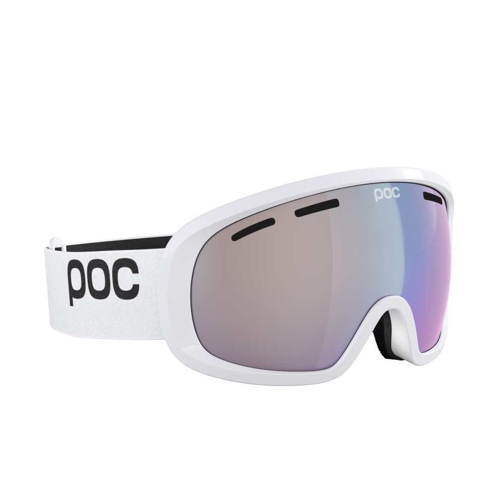 POC Fovea Mid Photochromic WF Hydrogen White/Photochromic/Changeable Sky Blue síszemüveg (Hydrogen White/Photochromic/Changeable Sky Blue), 3. nézet
