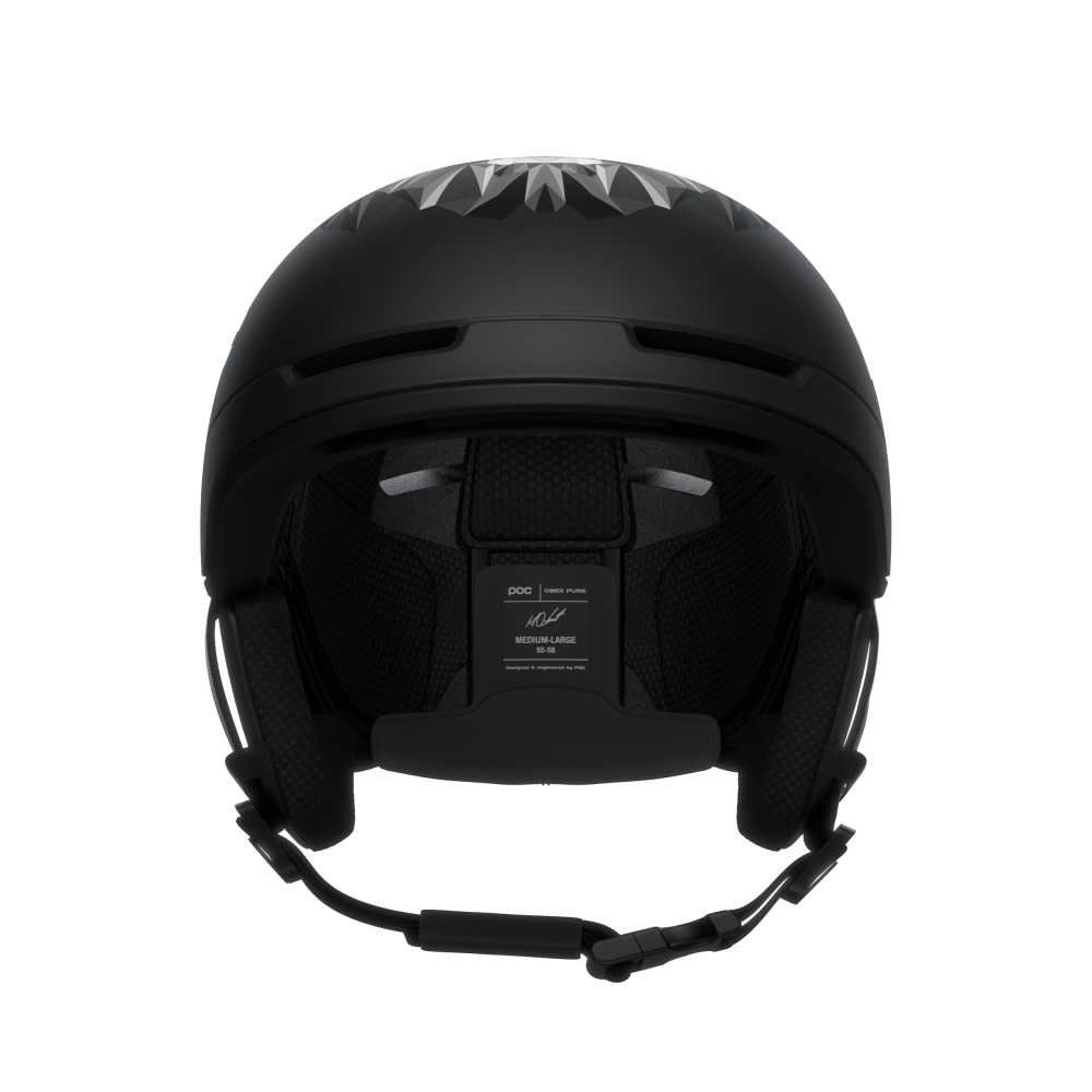 POC Obex Pure Odermatt Ed. Uranium Black Matt sísisak (Uranium Black Matt), 2. nézet