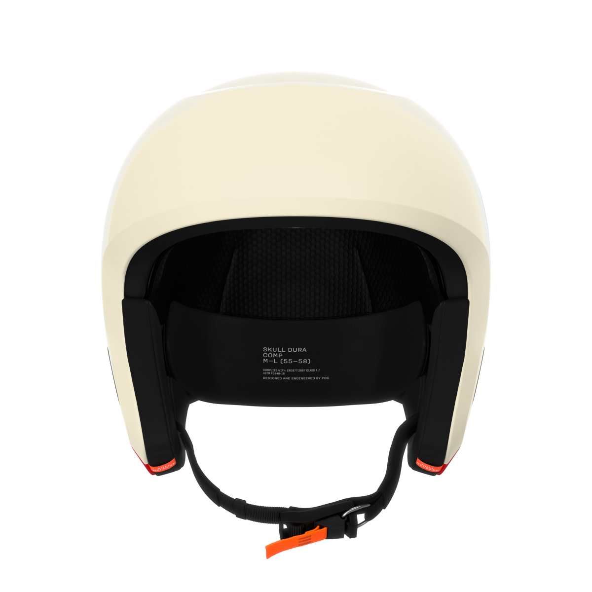 POC Skull Dura Comp MIPS Rouge/Blanc sísisak, 2. nézet