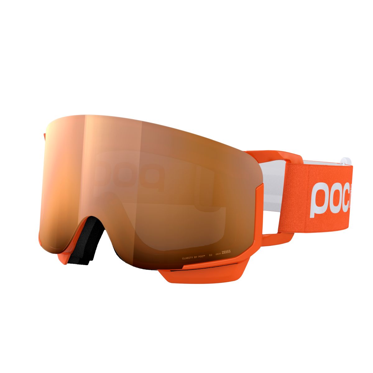 POCito Nexal Fluorescent Orange/Partly Sunny Light Orange síszemüveg (Fluorescent Orange/Partly Sunny Light Orange)