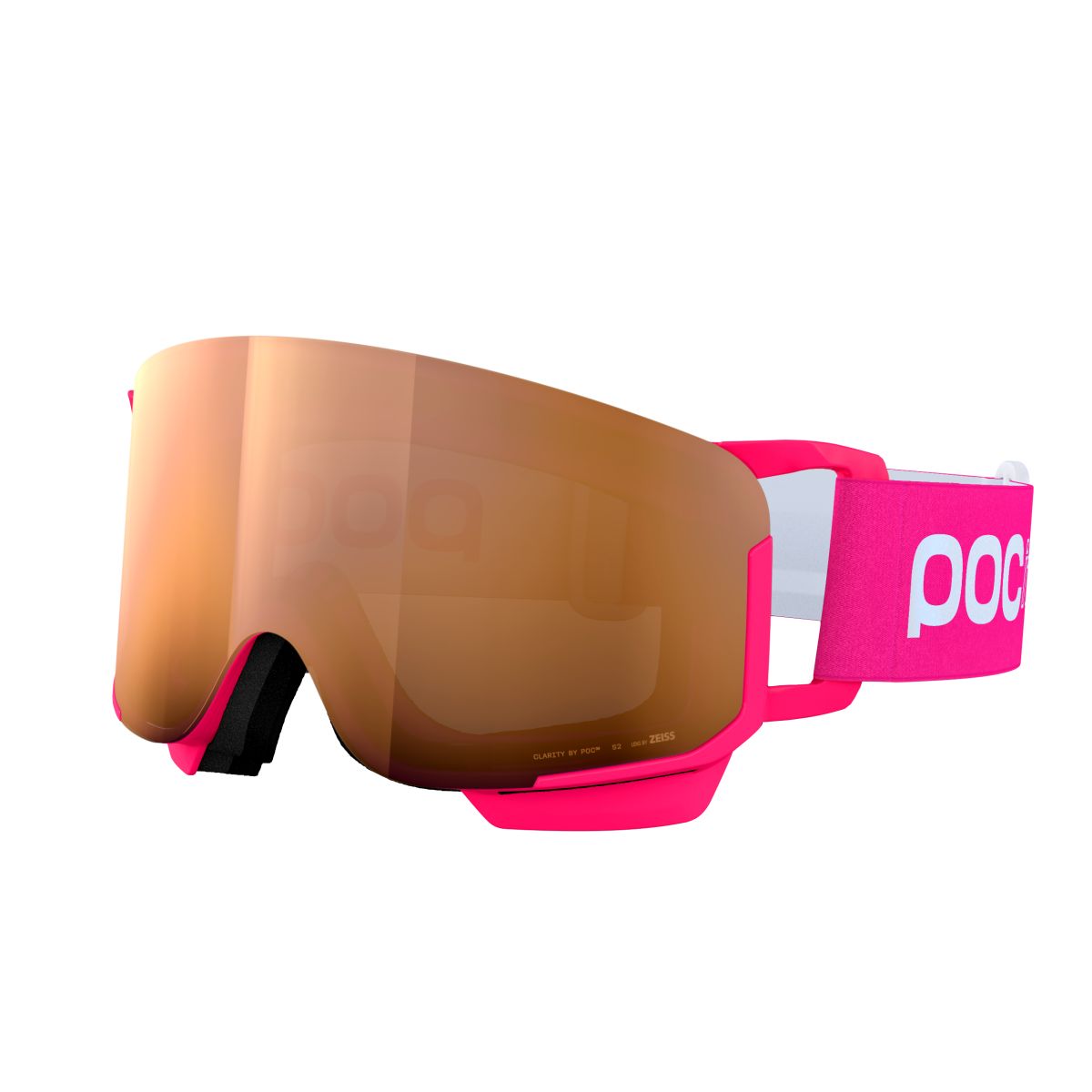 POCito Nexal Fluorescent Pink/Partly Sunny Light Orange síszemüveg (Fluorescent Pink/Partly Sunny Light Orange)