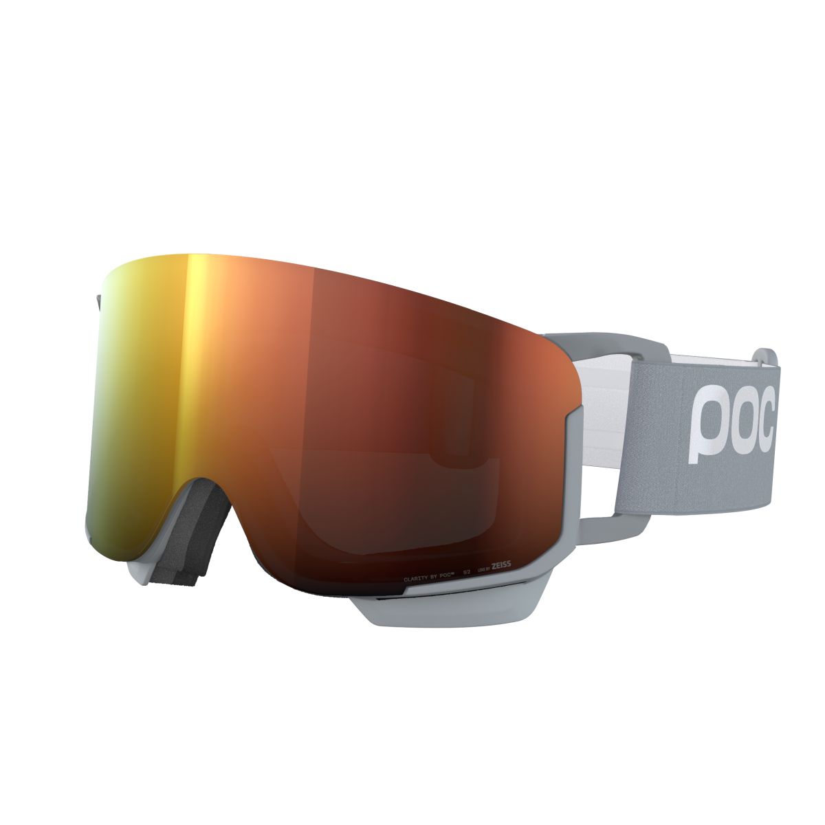 POC Nexal Mid Granite Grey/Partly Sunny Orange síszemüveg (Granite Grey/Partly Sunny Orange)