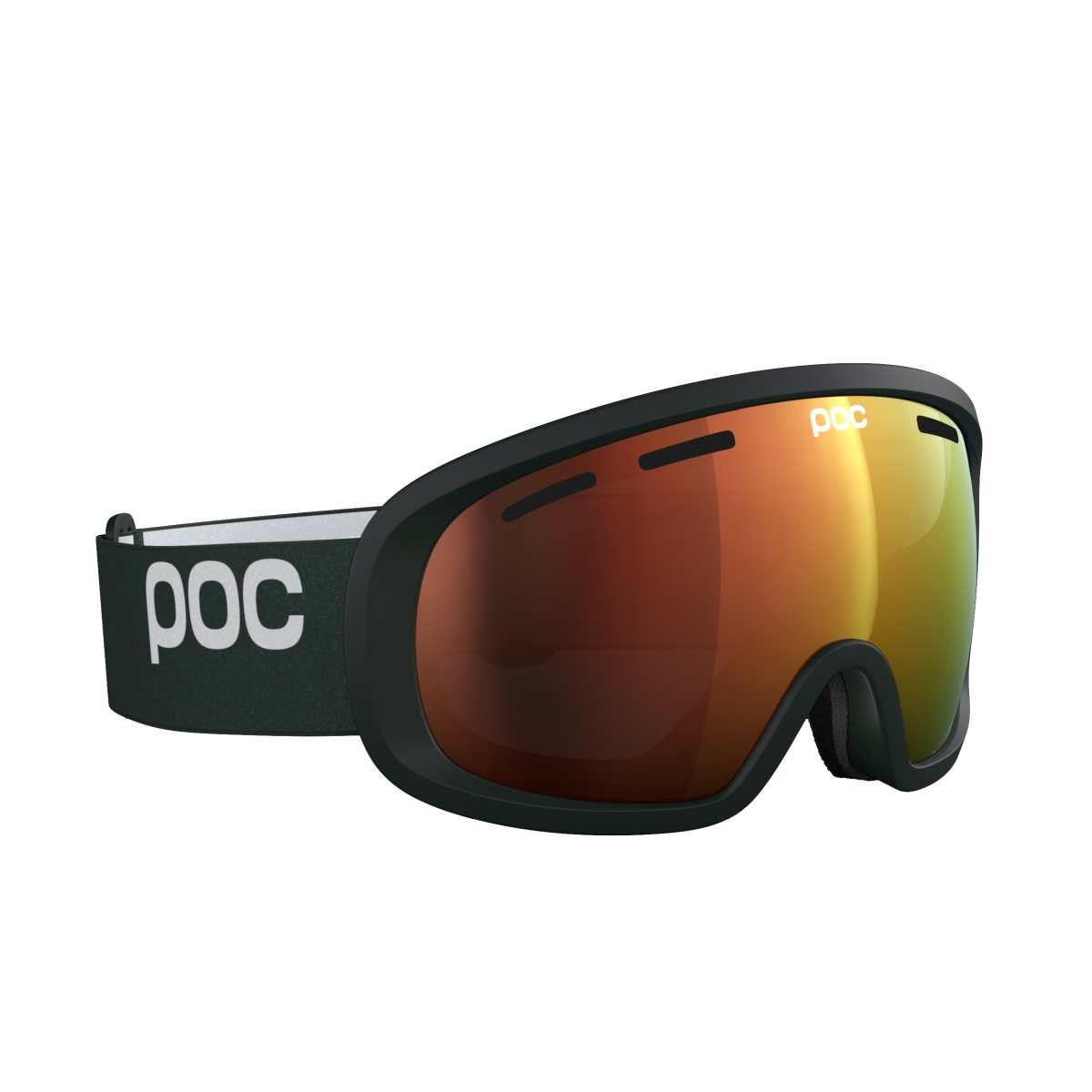 POC Fovea Mid Pargasite Green/Partly Sunny Orange síszemüveg (Pargasite Green/Partly Sunny Orange), 3. nézet