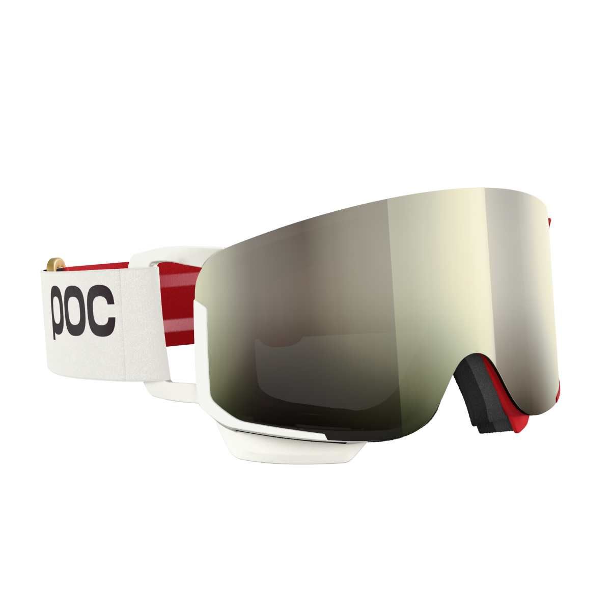 POC Nexal Mid Rouge/Blanc/Partly Sunny Ivory síszemüveg (Rouge/Blanc/Partly Sunny Ivory), 3. nézet
