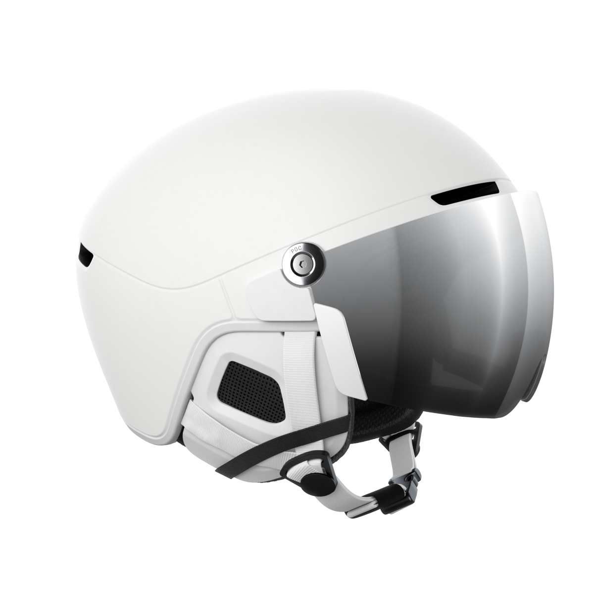 POC Obex Visor Hydrogen White/Clarity Universal/Partly Sunny/Silver sísisak, 3. nézet