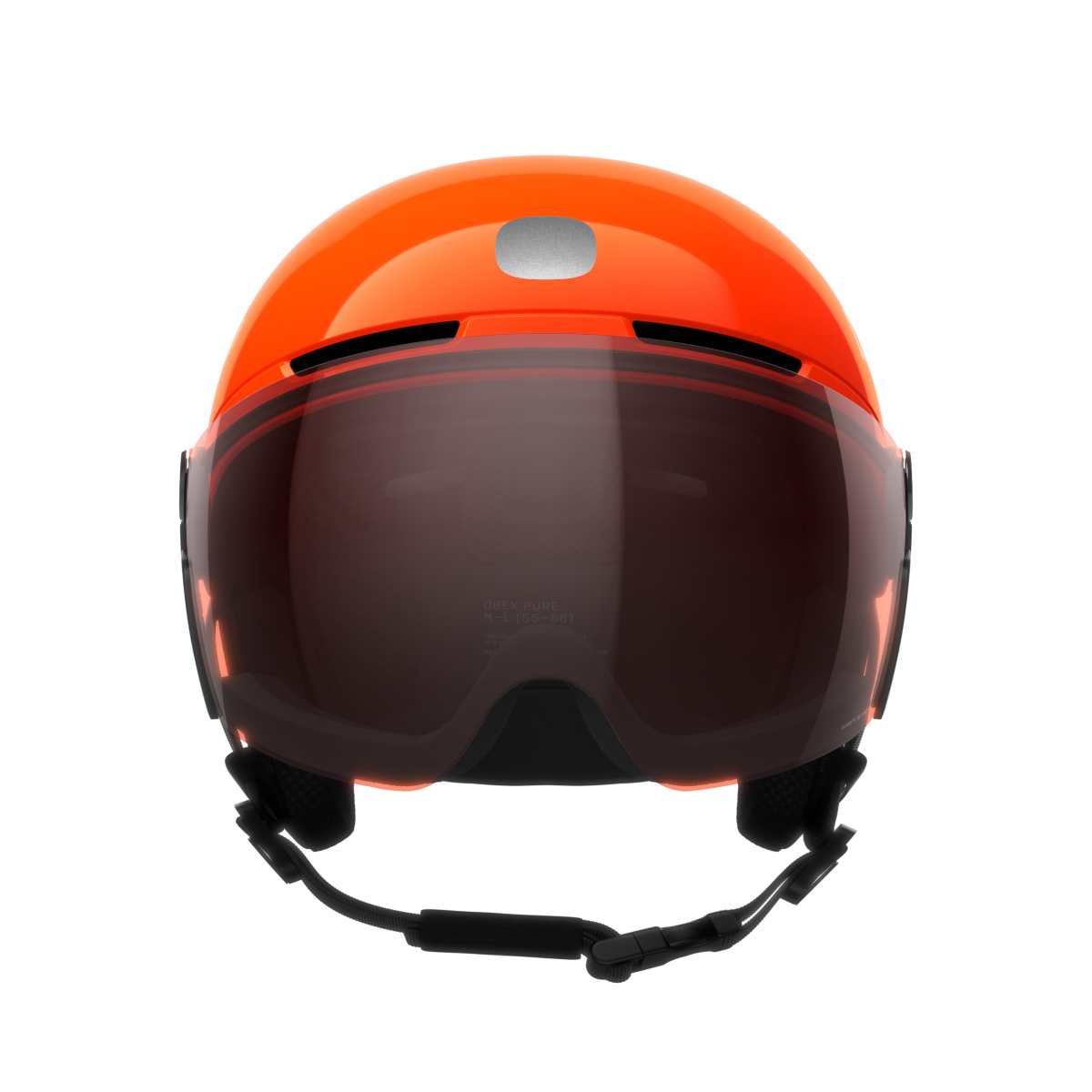 POCito Obex Visor Fluorescent Orange/Clarity POCito/Partly Sunny/Light Orange sísisak, 2. nézet