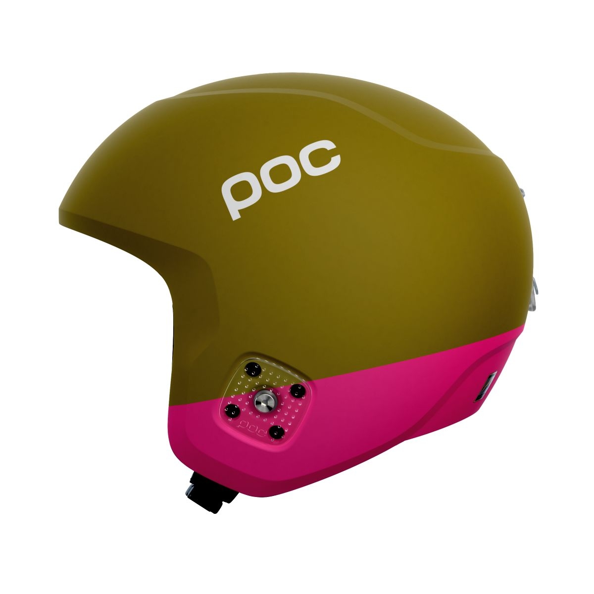 POC Skull Dura Jr Olivine Green Matt/Thulite Pink Matt sísisak, 1. nézet