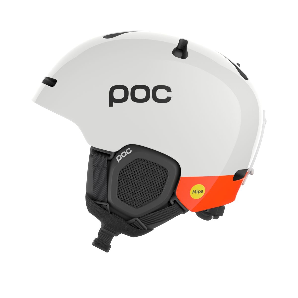 POC Fornix MIPS Hydrogen White/Fluorescent Orange sísisak