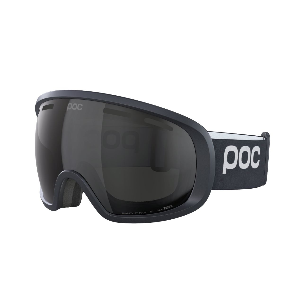 POC Fovea Clarity POW JJ Uranium Black/Partly Sunny Grey síszemüveg (Uranium Black/Partly Sunny Grey)