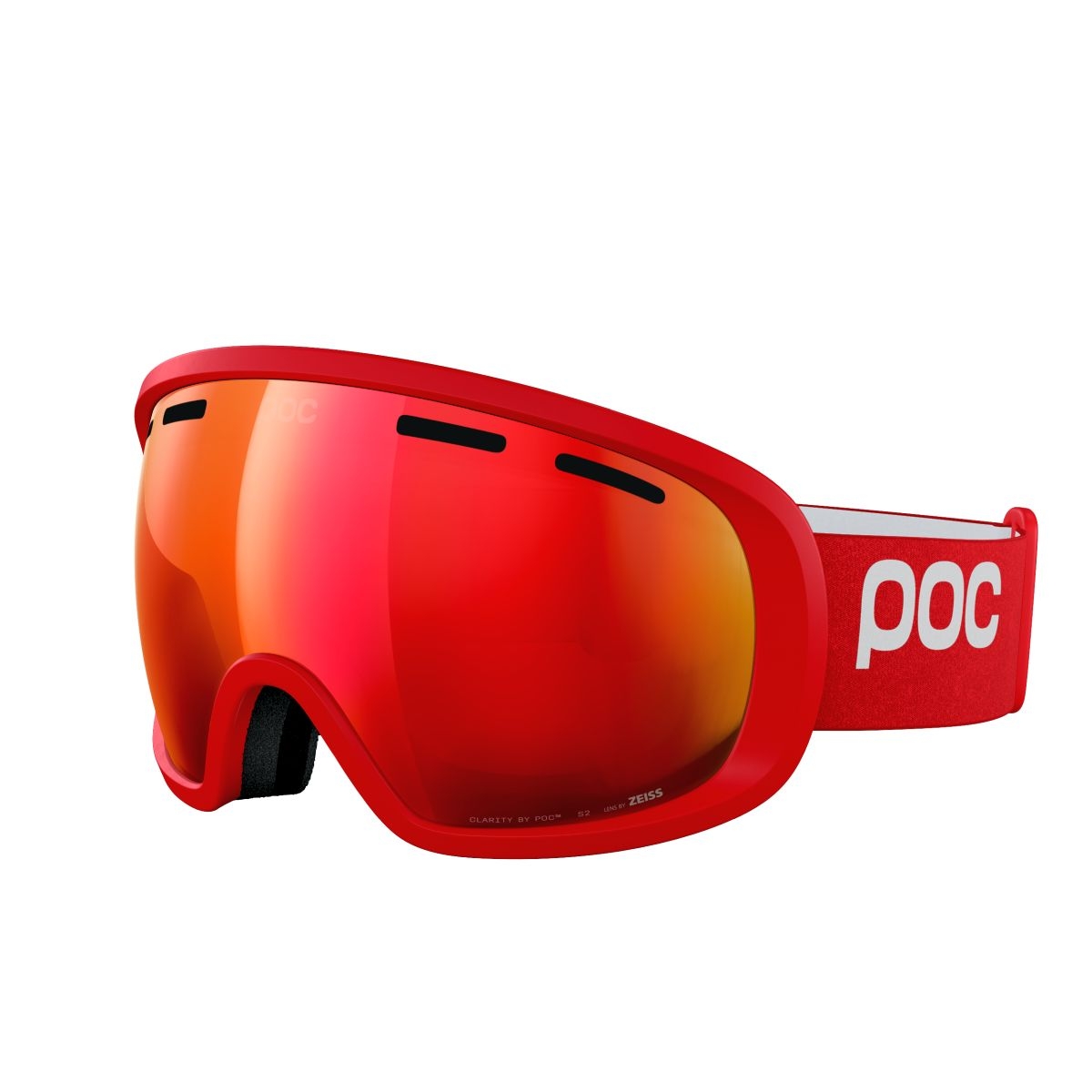 POC Fovea Prismane Red/Partly Sunny Red síszemüveg (Prismane Red/Partly Sunny Red), 1. nézet