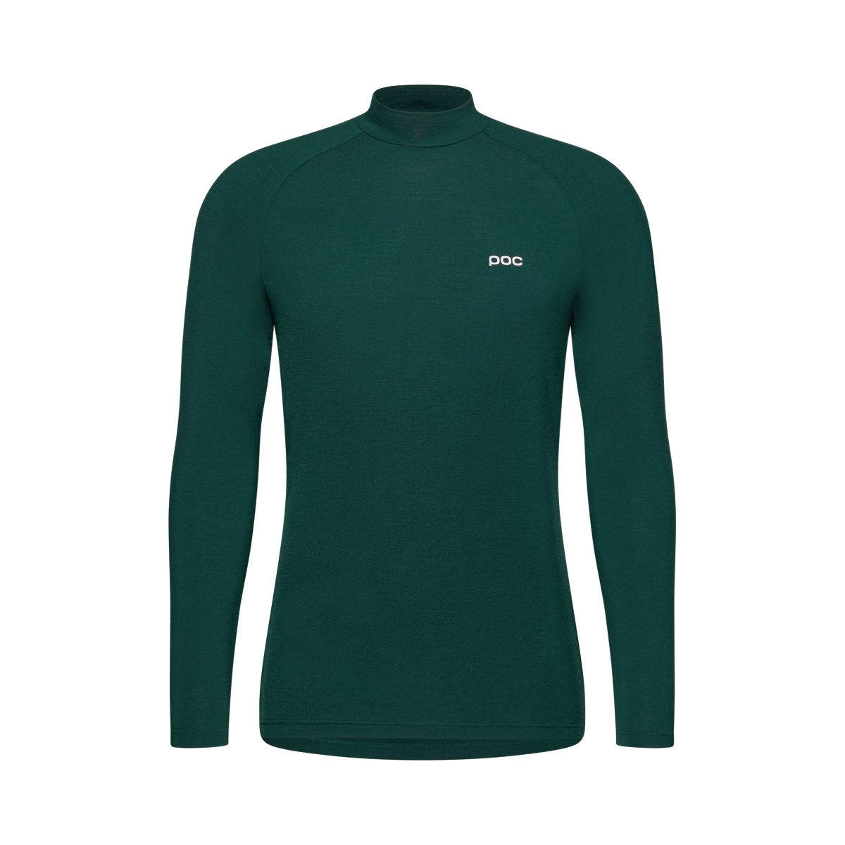 POC M's Layer Merino Mock Neck Jersey Pargasite Green síruha, 1. nézet