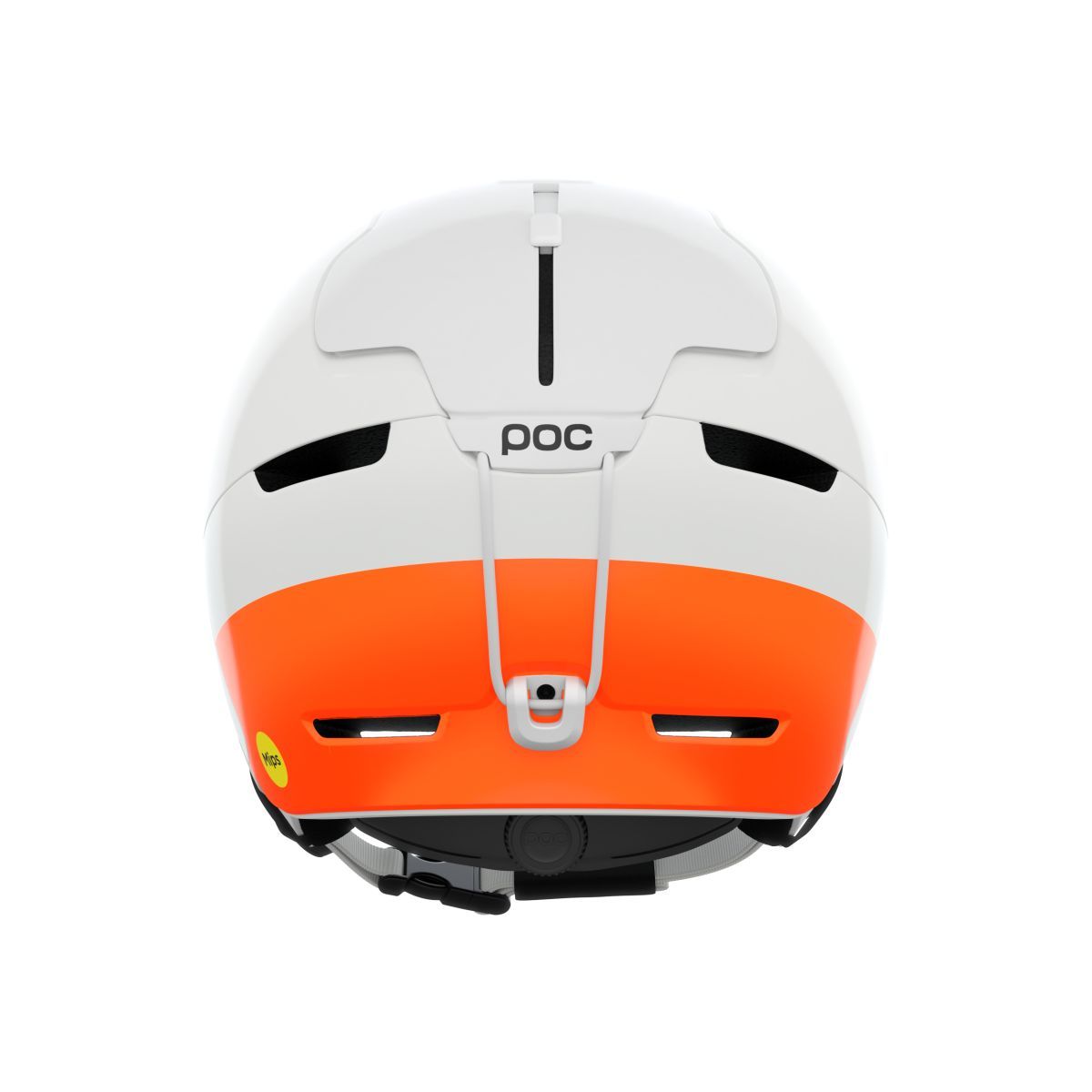 POC Obex MIPS Hydrogen White/Fluorescent Orange sísisak, 4. nézet