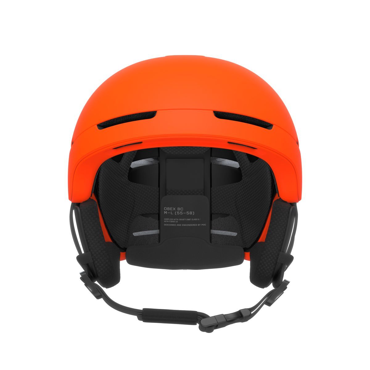 POC Obex BC MIPS Fluorescent Orange Matt sísisak, 2. nézet