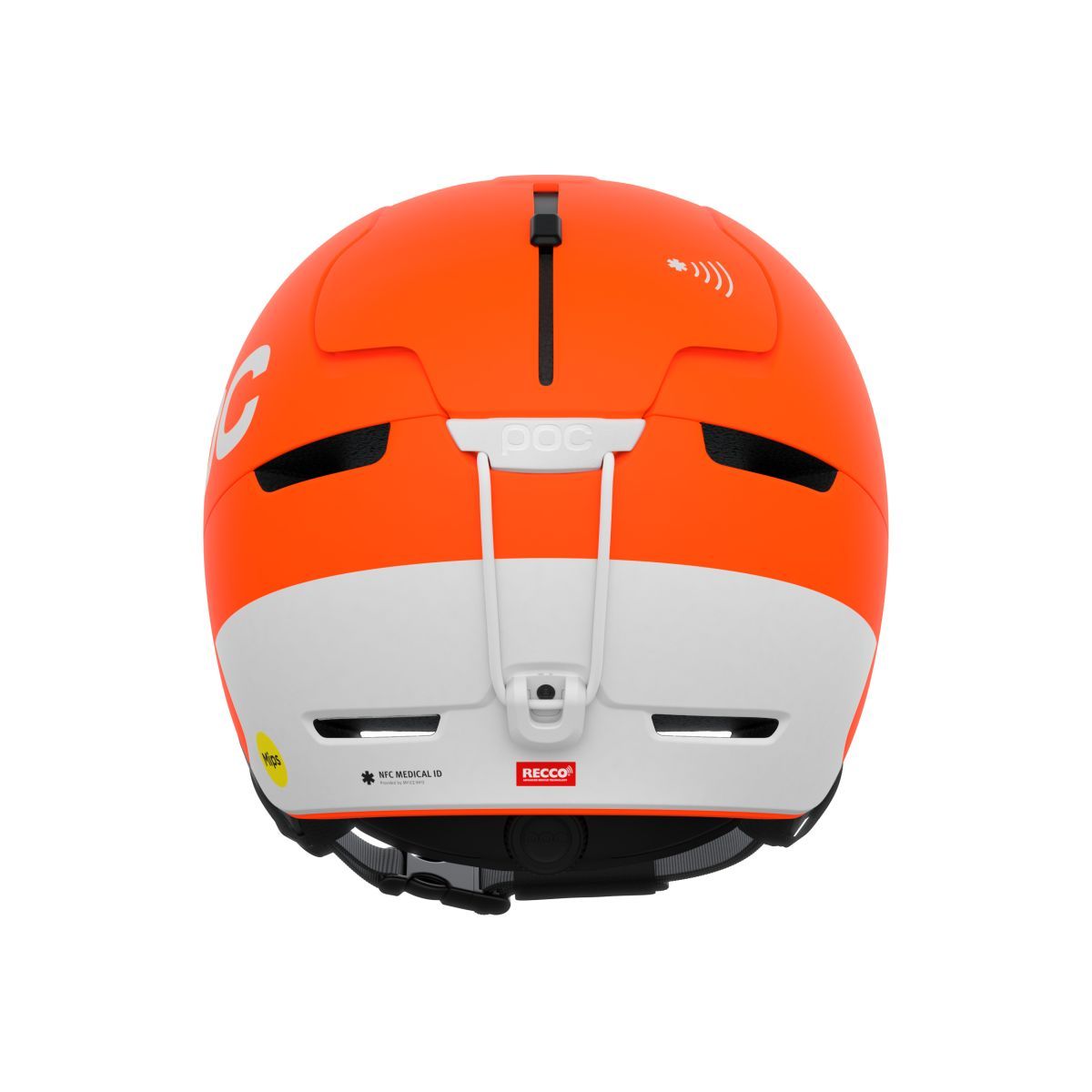 POC Obex BC MIPS Fluorescent Orange Matt sísisak, 4. nézet