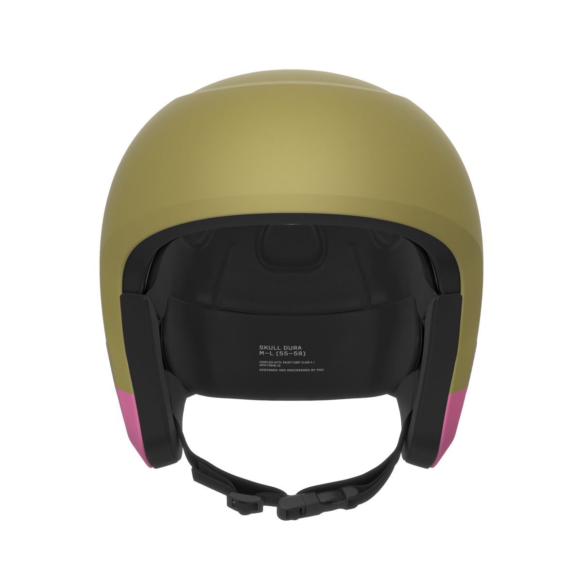 POC Skull Dura Jr Olivine Green Matt/Thulite Pink Matt sísisak, 2. nézet